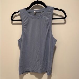 Blue Sleeveless Women's Top